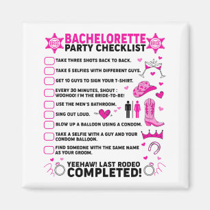 Imã Última Festa de Despedida de Solteira Rodeio Noiva