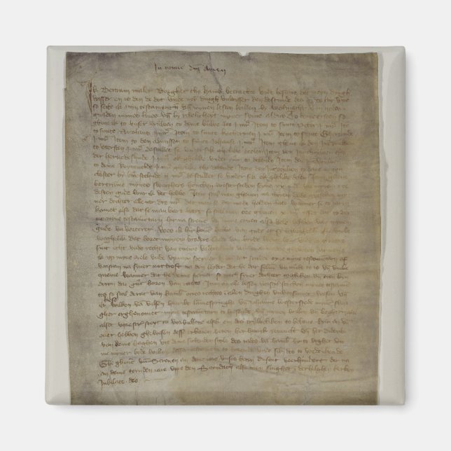 Imã Última vontade e testamento do artista (Frente)