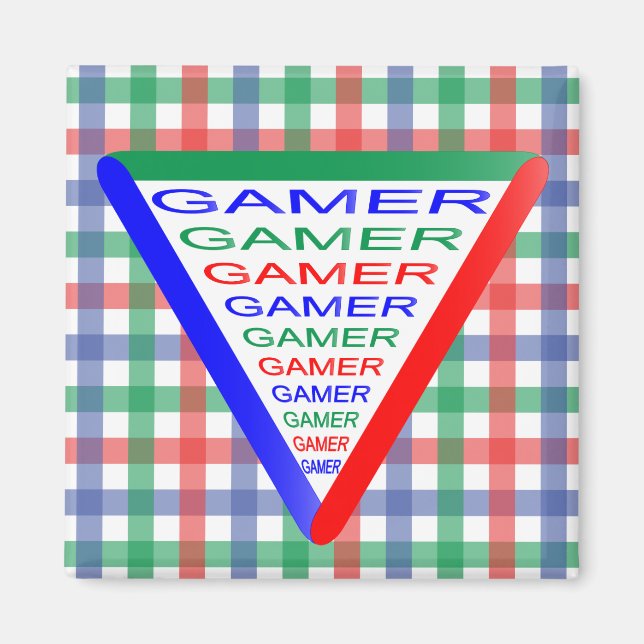 Imã Ultimate Gamer 3 - Cores do sistema de jogos RGB (Frente)