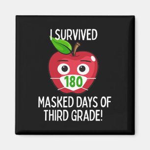 Imã Último Dia Da Escola 180 Dias Mascarados Do Tercei