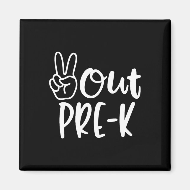 Imã Último Dia Da Escola Pôr Em Paz O Pré-Ensino (Frente)