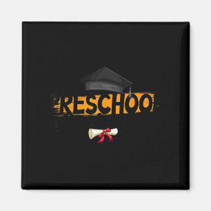 Imã Último Dia de Aula Formatura Pré-Escolar Professor
