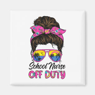 Imã Último Dia De Enfermeira Da Escola Sem Dever, Manh