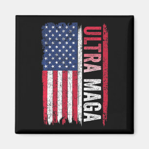 Imã ULTRA MAGA - Agenda Patriótica da Bandeira America
