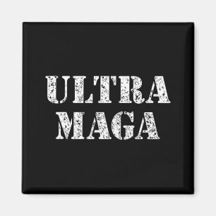 Imã ULTRA MAGA American Patriot Patriotic Agenda