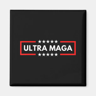 Imã Ultra Maga Pro Trump Trump Maga King Anti Biden