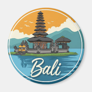 Imã Ulun Danu Bali Indonésia Viagem Abstrata