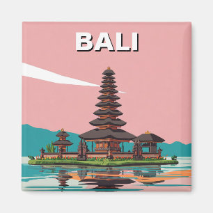 Imã Ulun Danu Bali Indonesia Viagem Abstrato