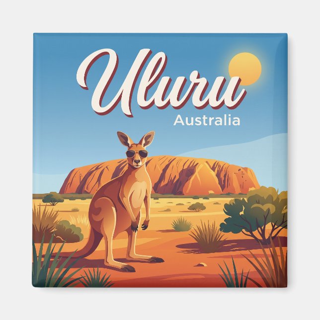 Imã Uluru Austrália (Frente)