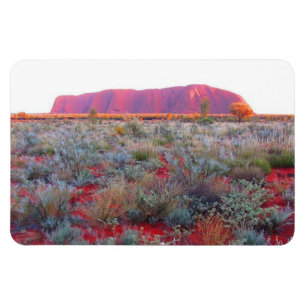 Ímã uluru central vermelho
