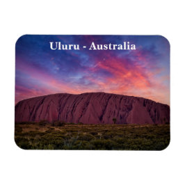 Ímã Uluru no Sunset Magnet