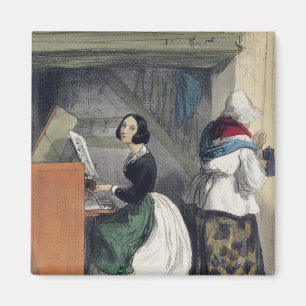 Imã Um aluno da escola de música, 'de Les Femmes de