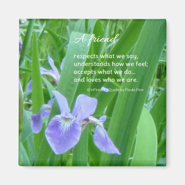 Imã Um amigo respeita o que dizemos... citação de amiz (Frente)