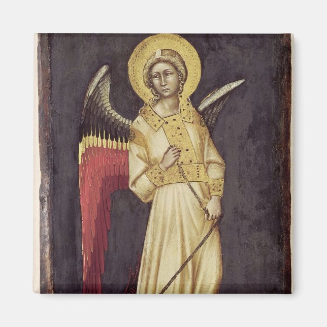 Imã Um anjo com um demônio numa corrente (Frente)