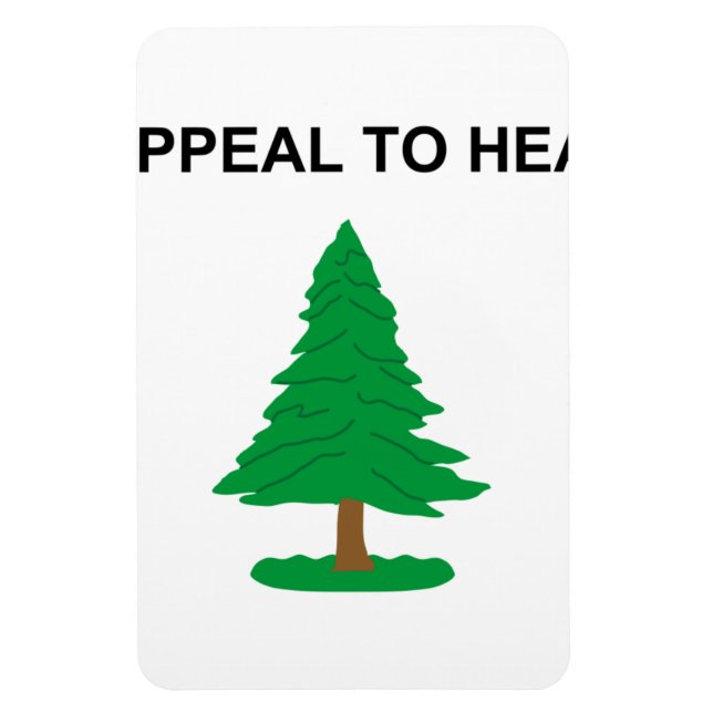 Ímã Um Apelo À Bandeira Do Céu (Vertical)