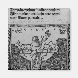 Imã Um astrónomo que stargazing