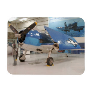 Ímã Um avião de combate F-6F Hellcat da Segunda Guerra