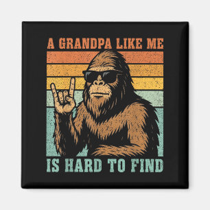 Imã Um Avô Como é Difícil de Encontrar Bigfoot Pai Pai