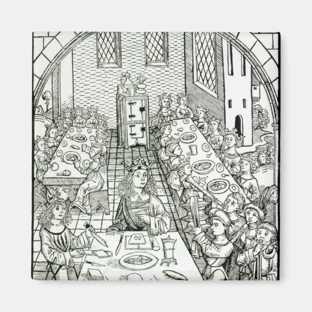 Imã Um Banquete Principal, 1491 (Frente)