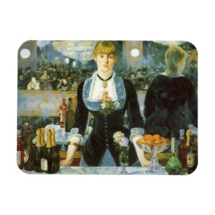 Ímã Um Bar na Folies Bergere, de Edouard Manet