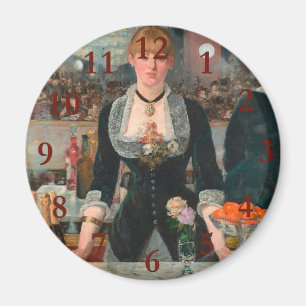 Imã Um Bar no Folies-Bergère Edouard Manet