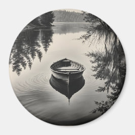 Imã Um barco no rio