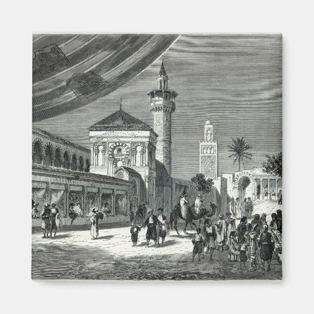 Imã Um Bazar em Tunis (Frente)