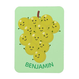 Ímã Um belo cacho engraçado de ilustração de desenh