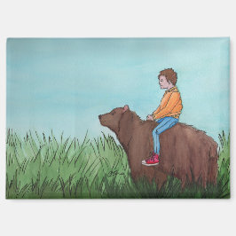 Imã Um belo dia: Magnet 3,5"x2,5"