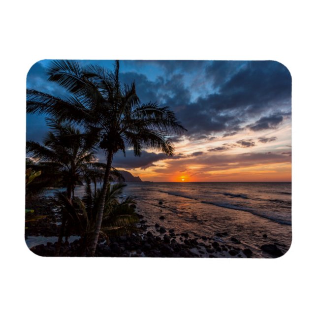 Ímã Um belo pôr do sol (Horizontal)