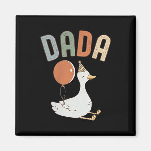 Imã Um Bobo Goose Dada Funny 1rua Primeira Família de