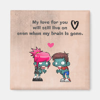 Um Bonito Casal Zombie Cute