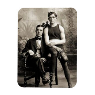 Ímã Um Boxer e seu cavalheiro