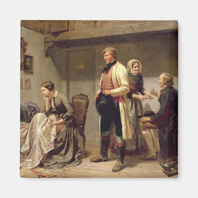 Imã Um brinde ao casal noivo (Frente)