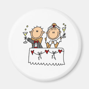 Imã Um brinde ao ímã dos noivos