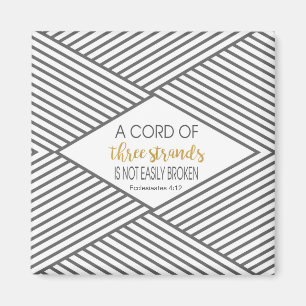 Imã Um cabo de três costas não se quebra facilmente