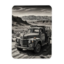 Um caminhão no deserto