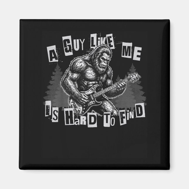 Imã Um cara como eu é difícil de encontrar Bigfoot eng (Frente)