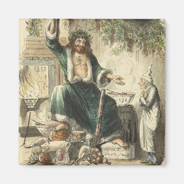 Imã Um Carol de Natal: Terceiro Visitante de Scrooge (Frente)