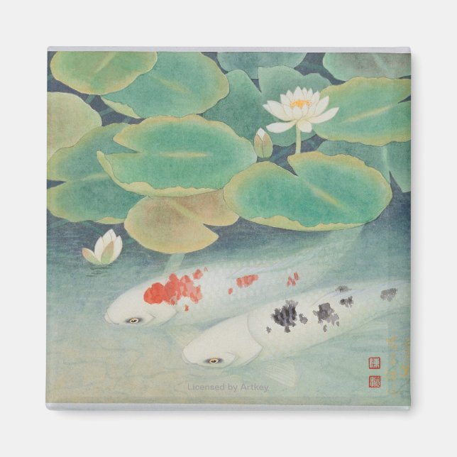 Imã Um Casal em Lotus (Frente)