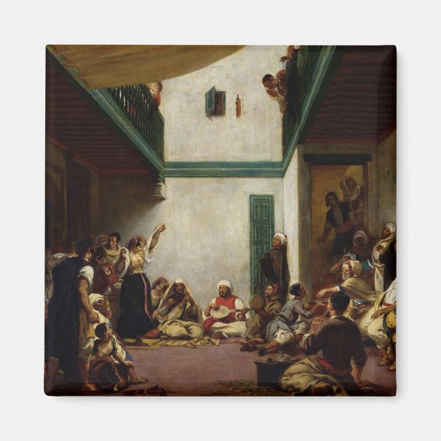 Imã Um casamento judeu em Marrocos, 1841 (Frente)