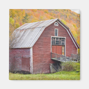 Imã Um celeiro nas Montanhas Verdes de Vermont. Hancoc