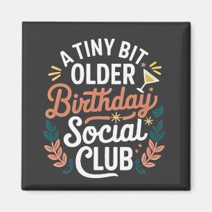 Imã Um Clube Social de Aniversário Um Pouco Mais Antig
