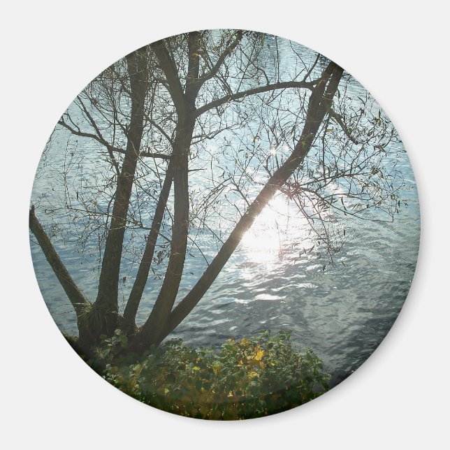 Imã Um dia de outono ao lago (Frente)