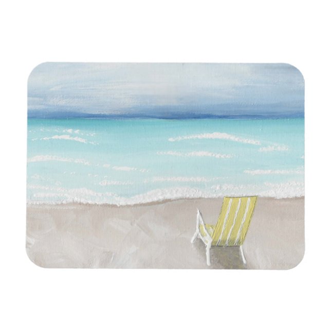 Ímã Um dia na praia (Horizontal)