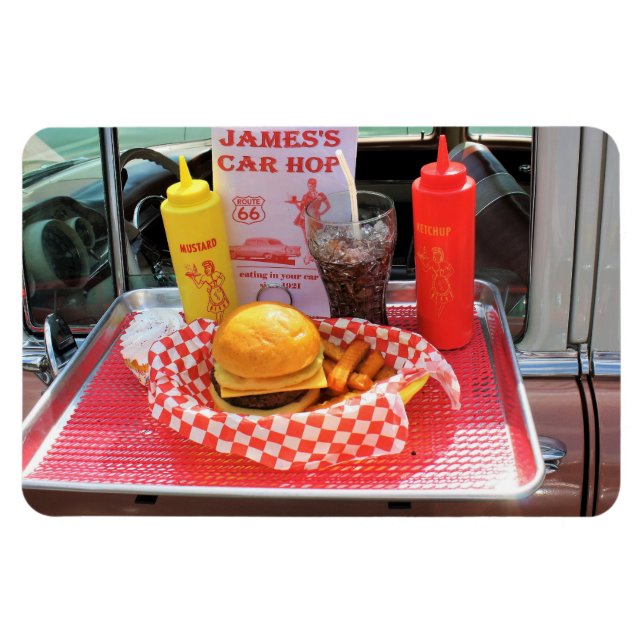 Ímã Um dia no jantar (Horizontal)