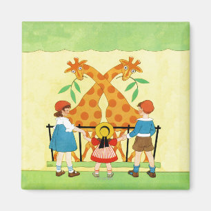 Imã Um dia no jardim zoológico