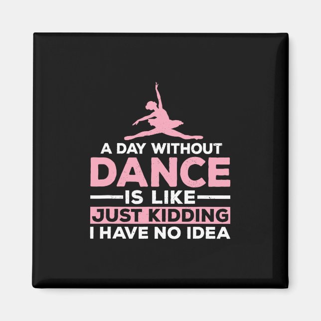 Imã Um Dia Sem Dança É Como Brincar Que Não Tenho (Frente)