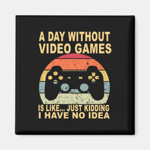 Imã Um Dia Sem Videos games É Jogador