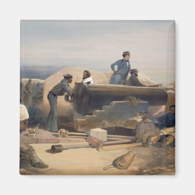 Imã Um dia tranquilo na bateria de diamante, prato de  (Frente)